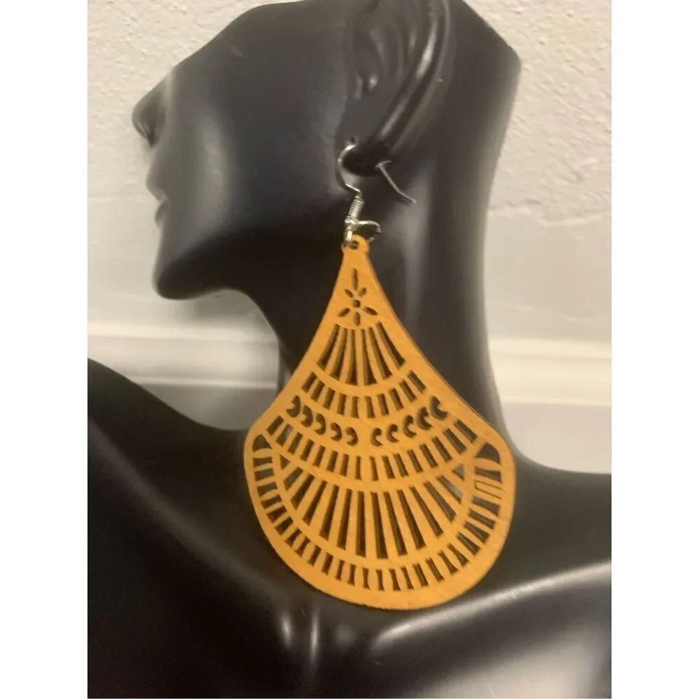 Wooden Earrings  